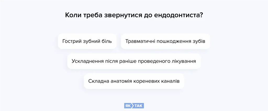 Коли треба звернутися до ендодонтиста_